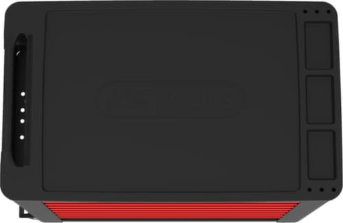KS Tools PERFORMANCEplus P20 BLACK/ROT Chariot d'atelier avec 8 tiroirs