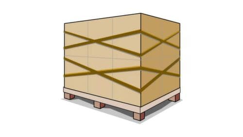 Feuillard de cerclage, largeur 19 mm