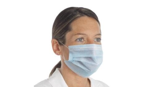 masque de protection bouche nez jetable, standard classe 1 type 2