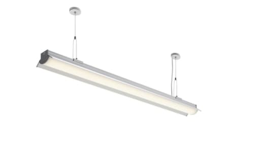 Hansa plafonnier à DEL Alu Connect avec télécommande