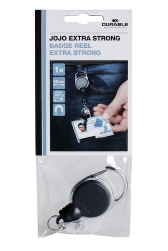 Durable enrouleur EXTRA STRONG pour porte-badge
