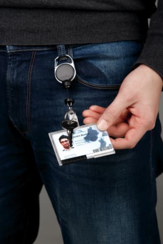 Durable enrouleur EXTRA STRONG pour porte-badge