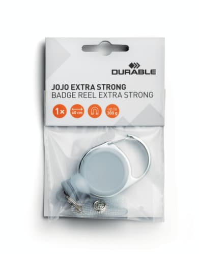 Durable enrouleur EXTRA STRONG pour porte-badge