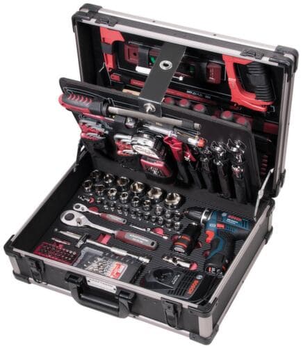 KRAFTWERK® 264-t. Coffret à outils professionnel en aluminium KW/Bosch