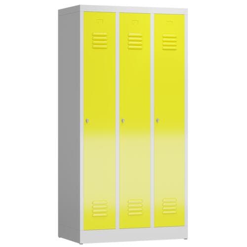 Armoire vestiaire ClassiX, largeur de compartiment 295 mm