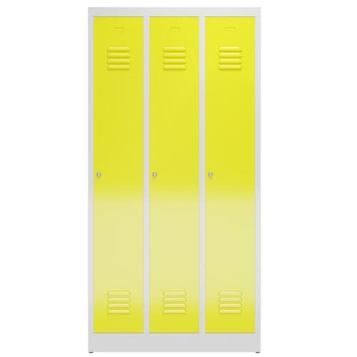 Armoire vestiaire ClassiX, largeur de compartiment 295 mm