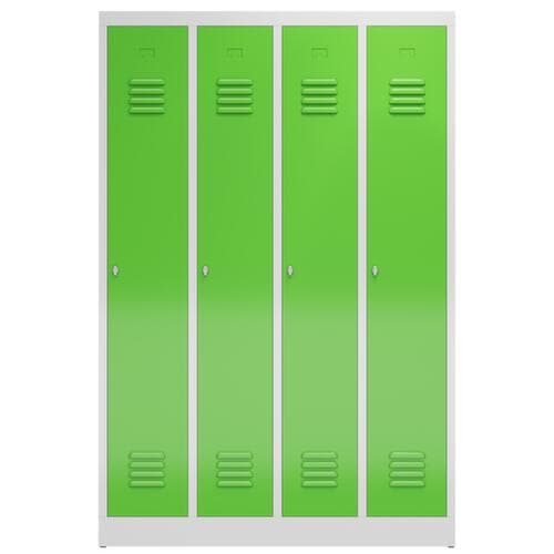 Armoire vestiaire ClassiX, largeur de compartiment 295 mm