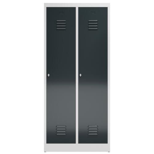 Armoire vestiaire ClassiX pour séparation noir blanc