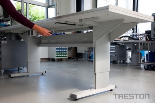 Treston Goulotte de câbles pour poste de travail