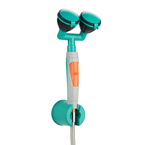 B-Safety Douche oculaire, 2 pommes de douche coudées