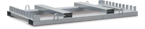 Schake Kit de barrièresen plastique blanc/rougeavec adaptateur lampesen différentes exécutions