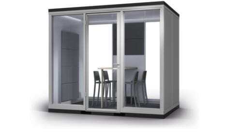 Kleusberg Paroi insonorisante TRENDLINE pour cabine polyvalente, largeur 500 mm