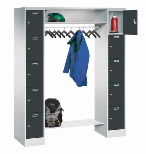 PAVOY vestiaire personnel Basis, largeur 1500 mm