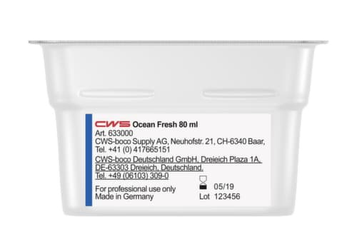 CWS parfum d'intérieur PureLine Ocean Fresh, odeur fraîcheur mer