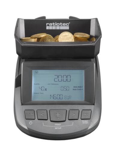 ratiotec Balance billets et pièces
