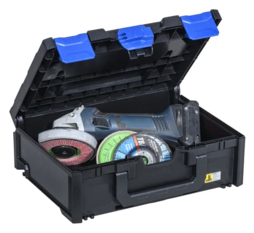 Allit mallette pour petites pièces gerbable EuroPlus MetaBox 145