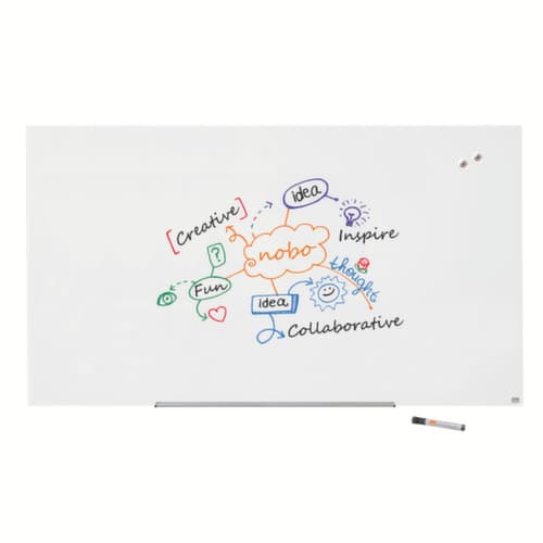 nobo Tableau en verre Impression Pro, hauteur x largeur 1059 x 1883 mm