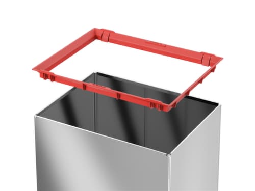 Hailo Poubelle Big-Box Swing L avec couvercle oscillant à fermeture automatique, 35 l