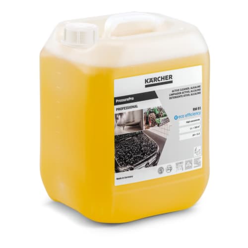 Kärcher Nettoyant actif RM 81 ASF eco!efficiency pour bâches/véhicules/moteurs, 10 l jerrycan