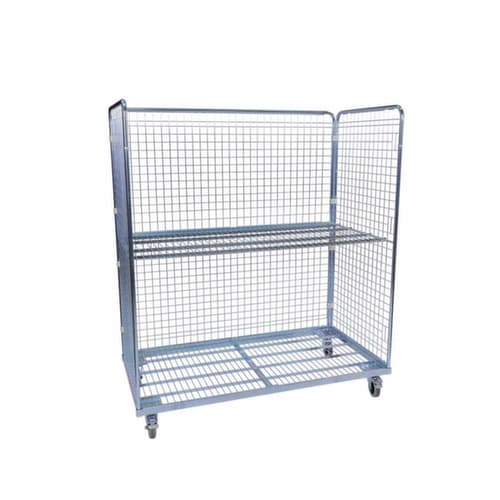 Conteneur à roulettes, force 500 kg, longueur x largeur 1600 x 800 mm