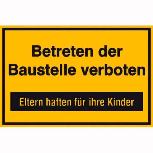 Chantier interdit au public