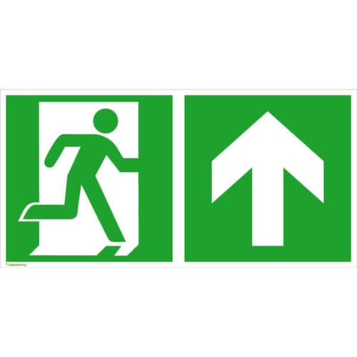 Panneau de sortie de secours SafetyMarking® PLUS sortie de secours