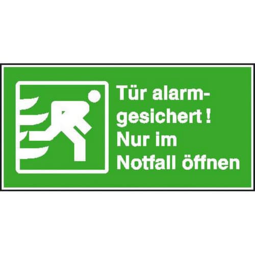 Panneau combiné Issue de secours