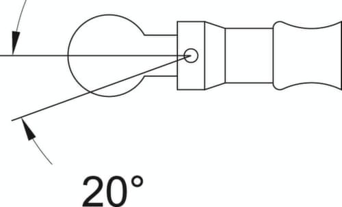 TBN 25 Clé dynamométrique coudée TBN Z 16 5-25 Nm