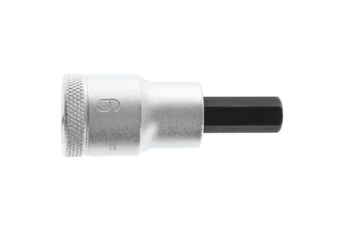 IN 19 9 Embout de tournevis 1/2" femelle 6 pans 9 mm