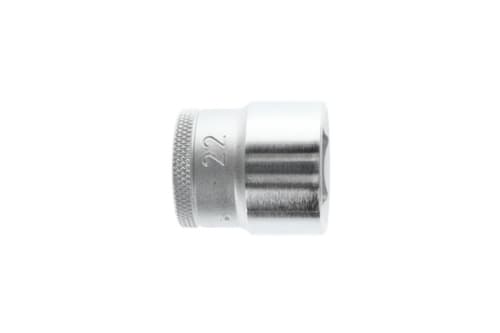 30 22 Douille 3/8" 6 pans 22 mm