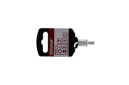 R41000403 Douille 1/4" 6 pans 4 mm Longueur 25 mm