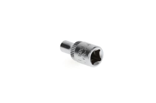 R41000403 Douille 1/4" 6 pans 4 mm Longueur 25 mm