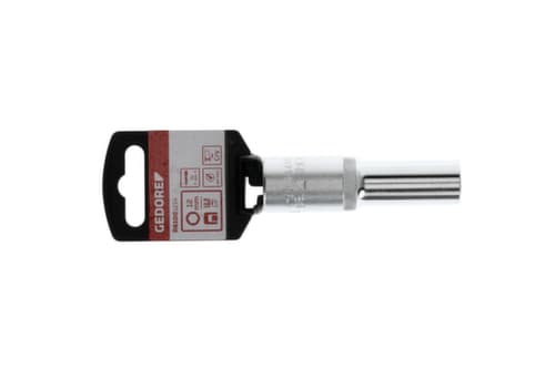 R61001214 Douille 1/2" 6 pans 12 mm Longueur 77 mm
