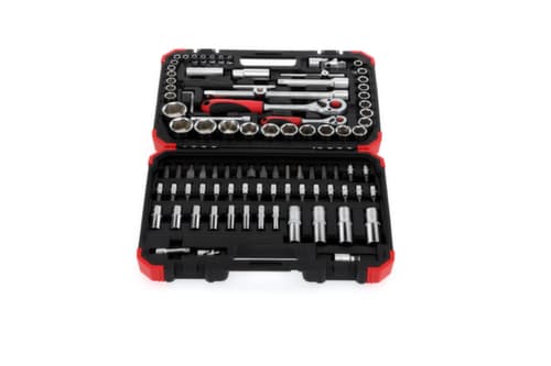 GEDORE R46003094 Jeu de clés à douilles 1/4"+1/2" 94 pièces