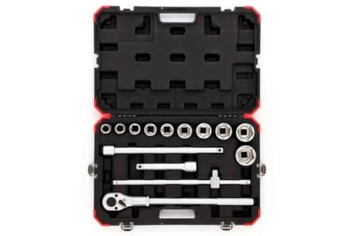GEDORE R78004014 Jeu de clés à douilles 3/4" 22-50mm 14 pièces
