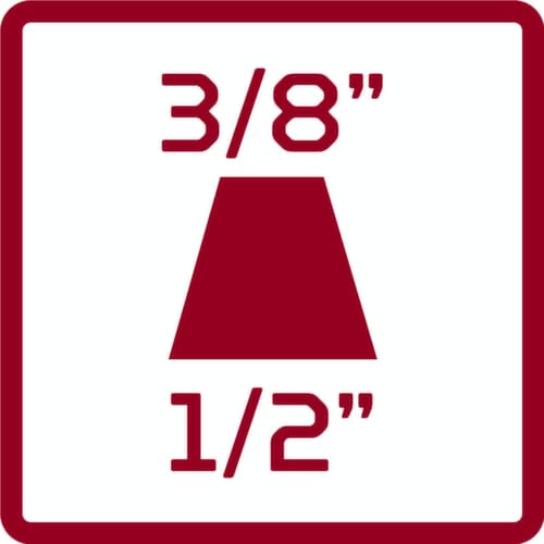 R67131002 Jeu d'adaptateurs de réduction/agrandissement 6in2 2 pièces