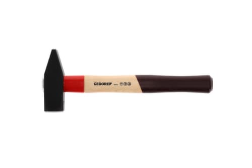 Marteau de serrurier GEDORE 600 H-1500 ROTBAND-PLUS avec manche en hickory