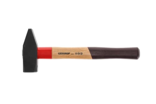 Marteau de serrurier GEDORE 600 H-2000 ROTBAND-PLUS avec manche en hickory