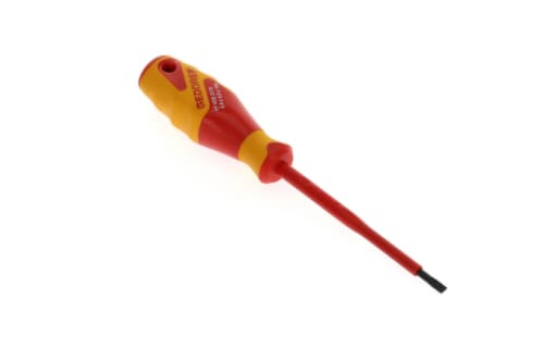 VDE 2170 4 Tournevis VDE à fente 4 mm