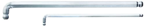 42 DKEL 2,5 Tournevis d'angle XL double tête sphérique 6 pans creux 2,5 mm