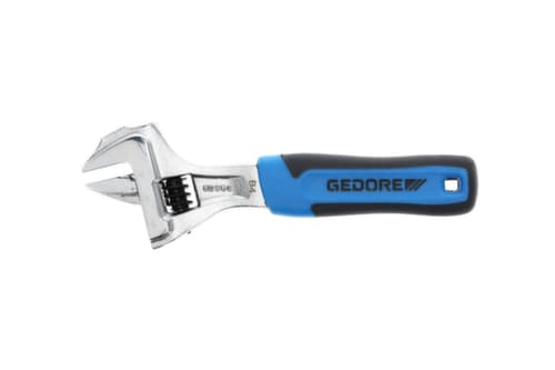60 S 6 JC Clé à fourche 6" réglable chromée 2K poignée