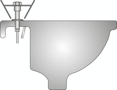GEDORE 316500 Clé à écrou pour robinet à pied 260 mm