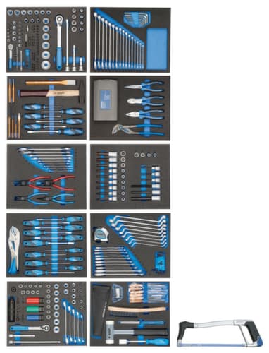 Chariot à outils workster highline GEDORE WHL-L7-TS-308 avec assortiment de 308 outils