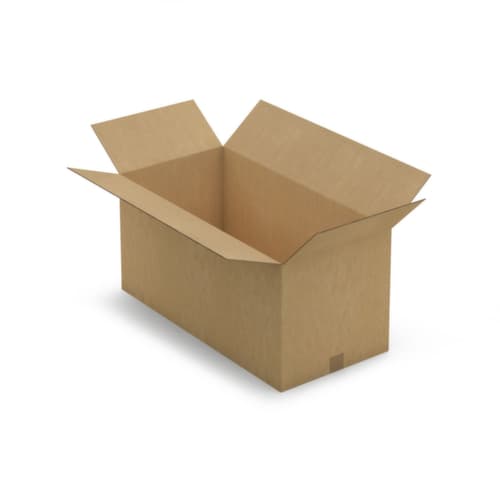 Caisse en carton ondulé à 2 cannelures