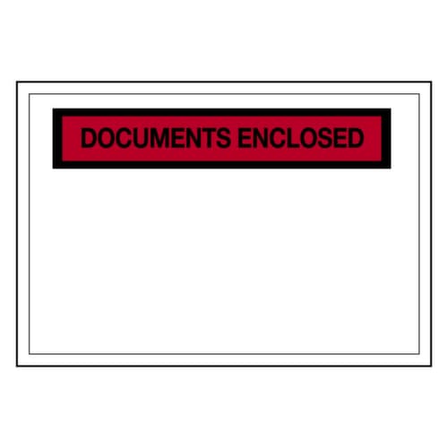 Pochette pour documents « Documents enclosed », DIN A5