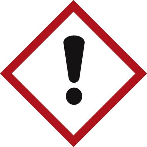 Symbole de danger, étiquette