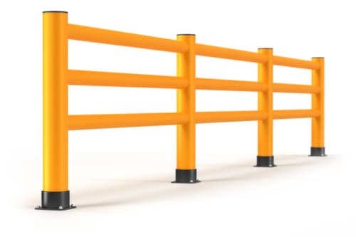 a.m.p.e.r.e. rambarde modulaire Rack Mammut®, main courante, longueur 6000 mm