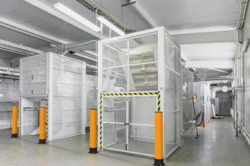 a.m.p.e.r.e. Poteau de protection Rack Mammut®, hauteur 1100 mm