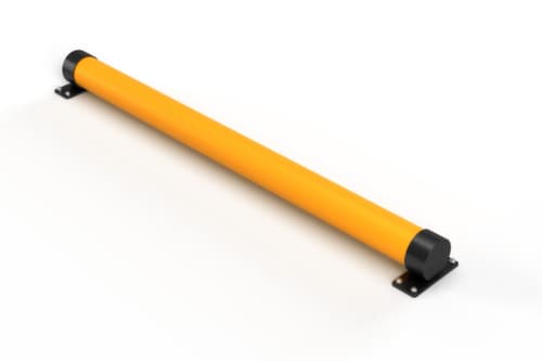 a.m.p.e.r.e. Barrière au sol Rack Mammut® Strong, hauteur x longueur 150 x 2000 mm