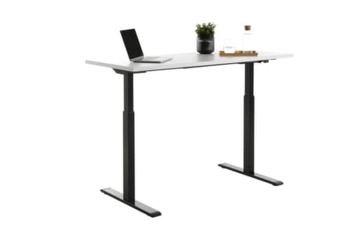 Topstar bureau à hauteur réglable électriquement E-Table Smart avec piètement en T